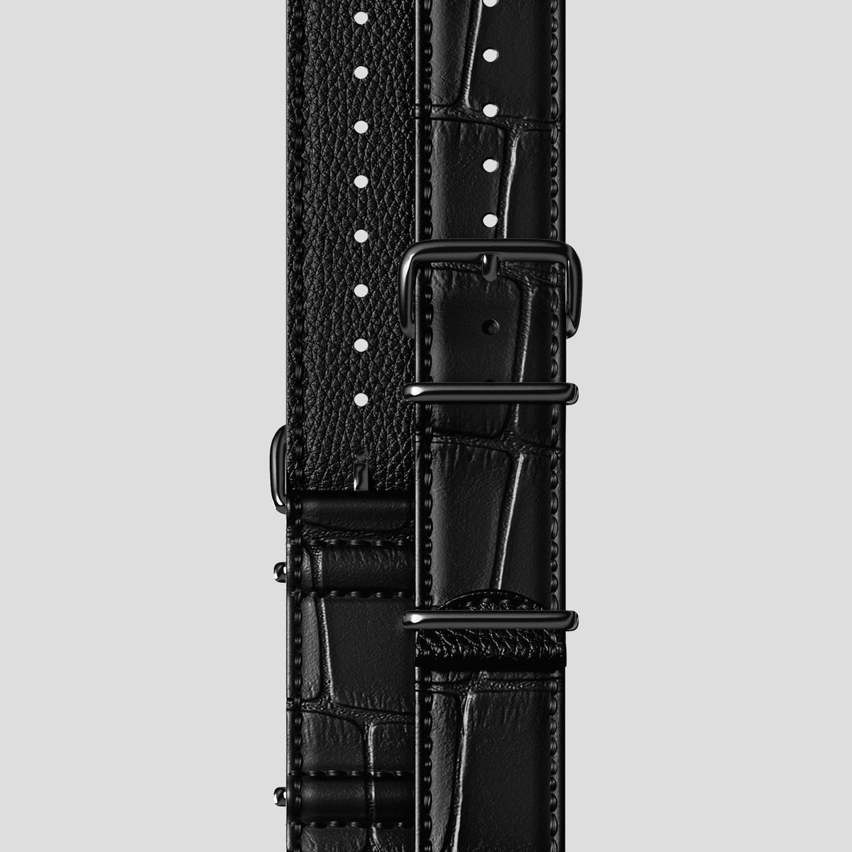 NATO Strap For Rolex Datejust 36mm In Alligator Labodet