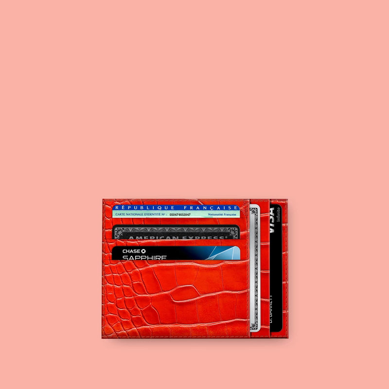 Deep Coral 10 Cards Wallet 1/1 Alligator -1 | Deep-Coral