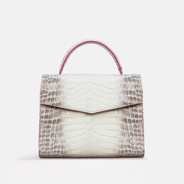 Top-handle Bag In Himalayan Crocodile