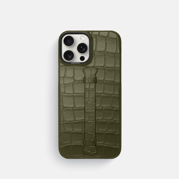 Center Handle For iPhone 16 Pro In Alligator