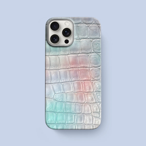 Classic Case 1/1 Rainbow For iPhone 16 Pro Max In Alligator