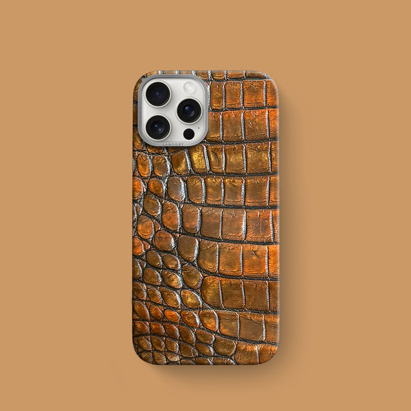 Classic Case 1/1 African Soil For iPhone 16 Pro In Alligator