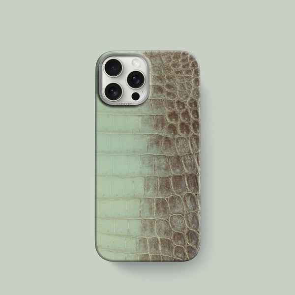 Classic Case 1/1 Pistacchio For iPhone 16 Pro In Himalayan Crocodile