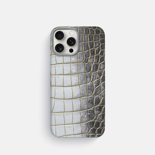 Classic Case For iPhone 16 Pro In Himalayan Crocodile