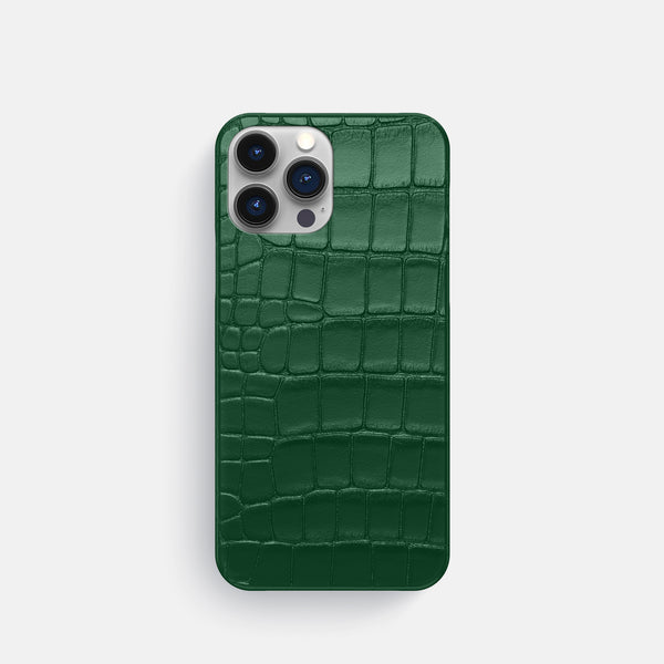 Slim Case For iPhone 16 Pro In Alligator