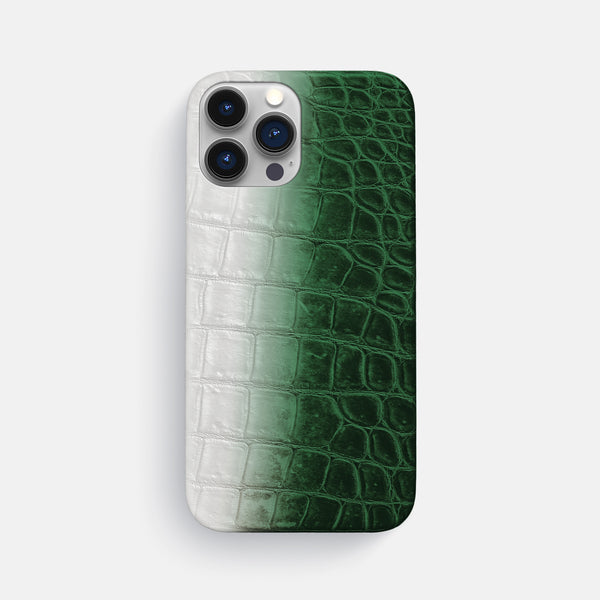 Slim Case For iPhone 16 Pro Max In Himalayan Crocodile