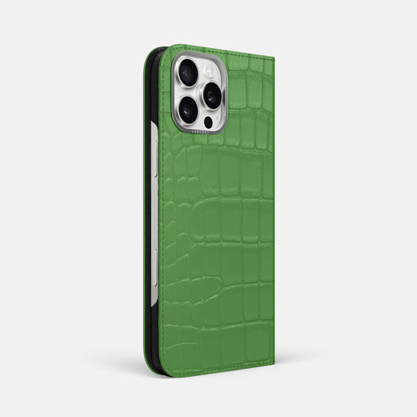 Folio Case For iPhone 16 Pro Max In Alligator