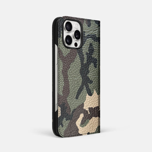 Folio Case For iPhone 16 Pro Max In Calf