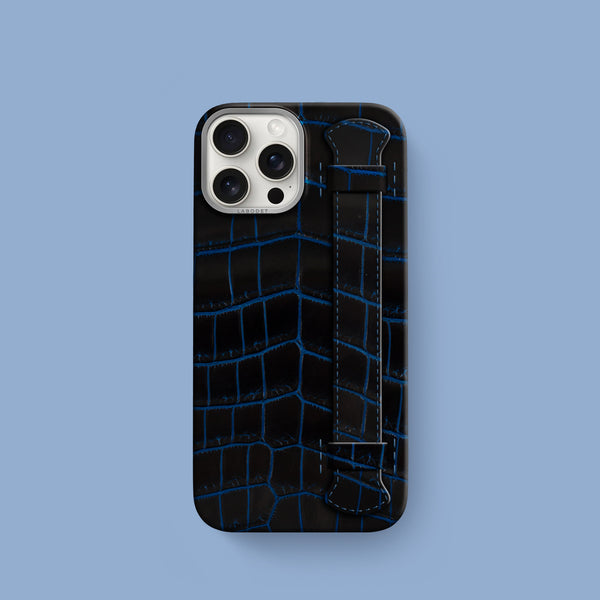 Handle Case 1/1 Cosmic Night For iPhone 16 Pro In Alligator