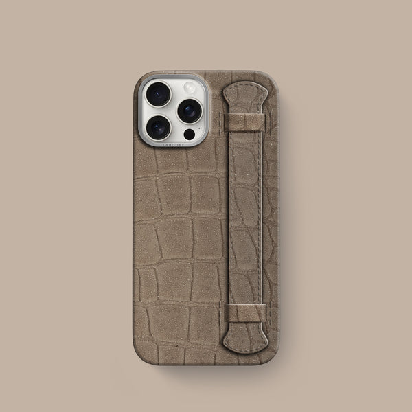 Handle Case 1/1 Sand Water Drop For iPhone 16 Pro In Alligator