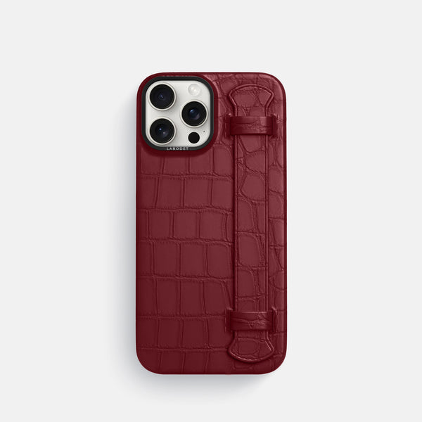 Handle Case For iPhone 16 Pro In Alligator