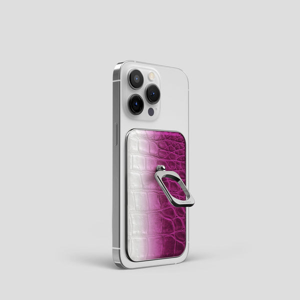 iPhone 15 Pro Folio Case 1/1 Pomegranate Alligator – Labodet