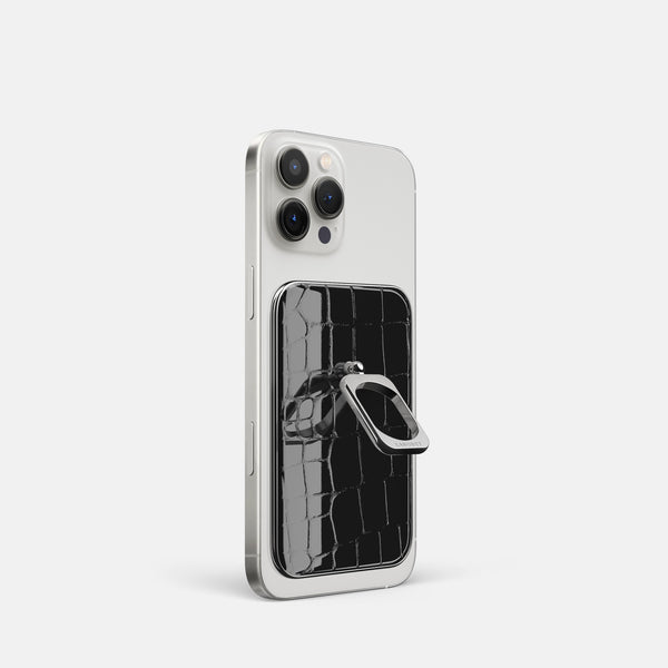 MagSafe Ring For iPhone 16 Pro In Shiny Alligator