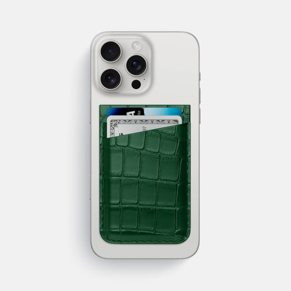 MagSafe Wallet For iPhone 16 Pro Max In Alligator