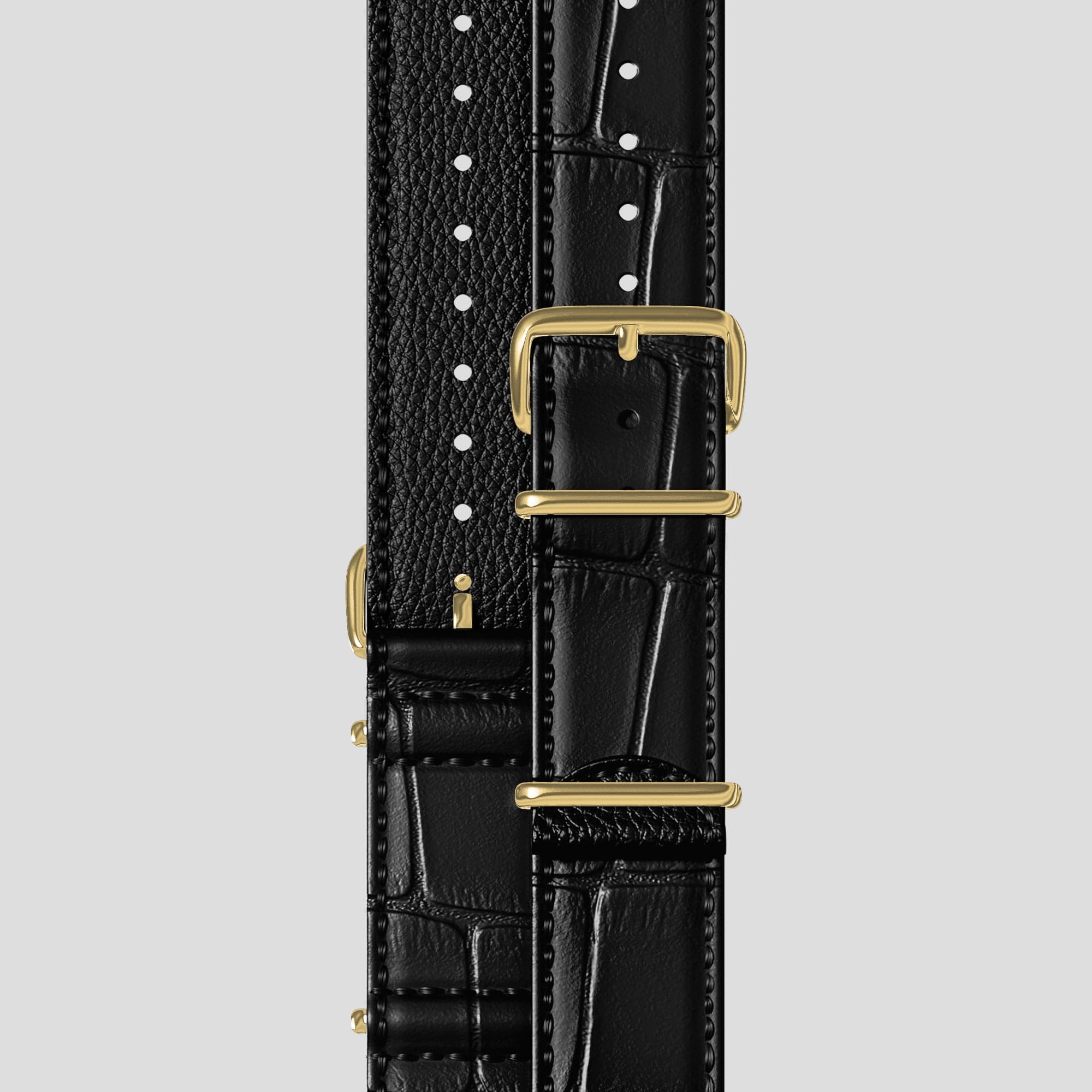 NATO Strap For Rolex Explorer II 42mm In Alligator Labodet