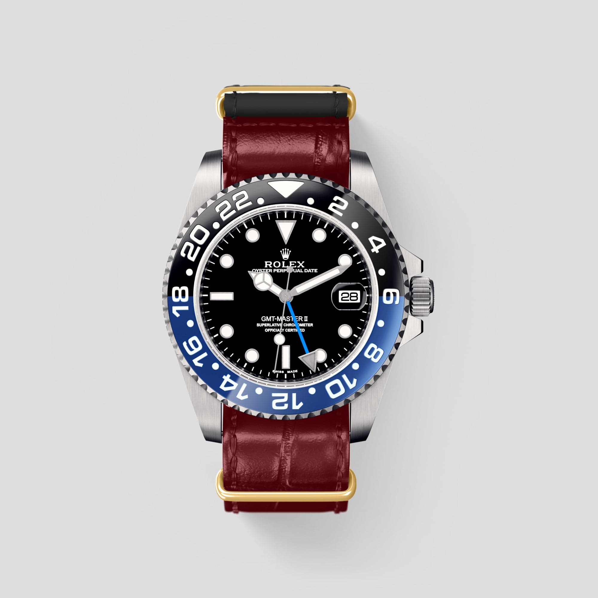 Rolex batman nato on sale strap