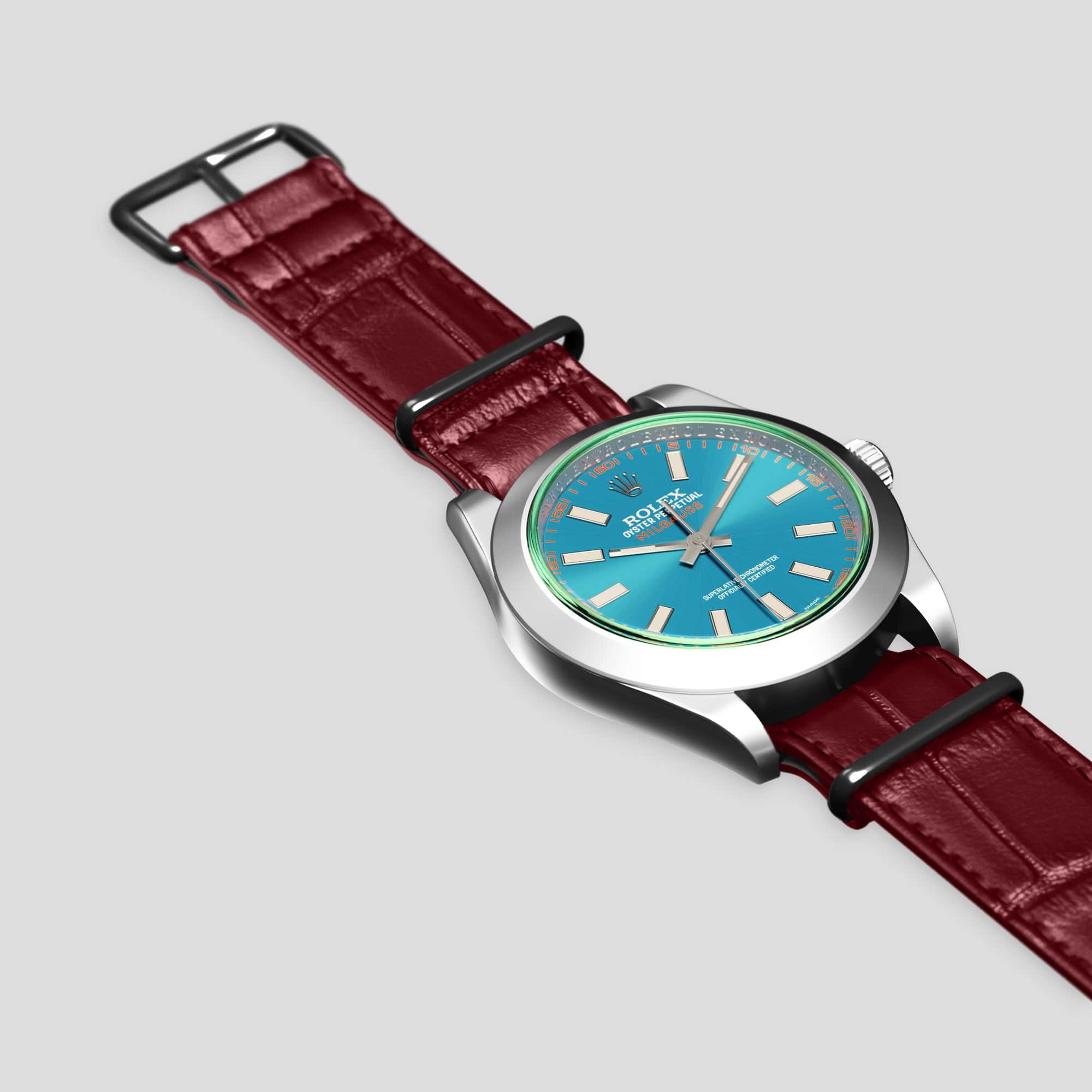 Milgauss leather strap best sale