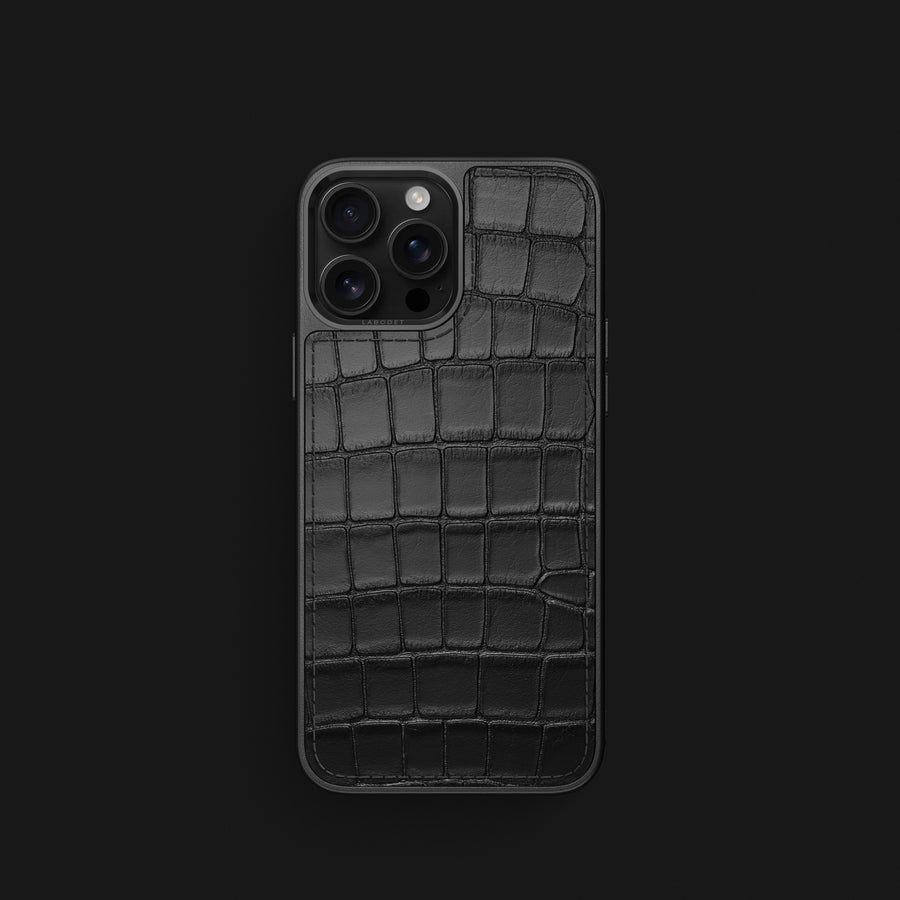 Sport Case Edition Black For iPhone 16 Pro In Alligator