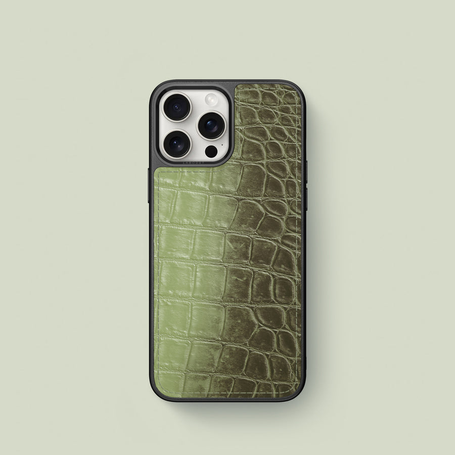 Sport Case Celadon Green For iPhone 16 Pro In Himalayan Crocodile