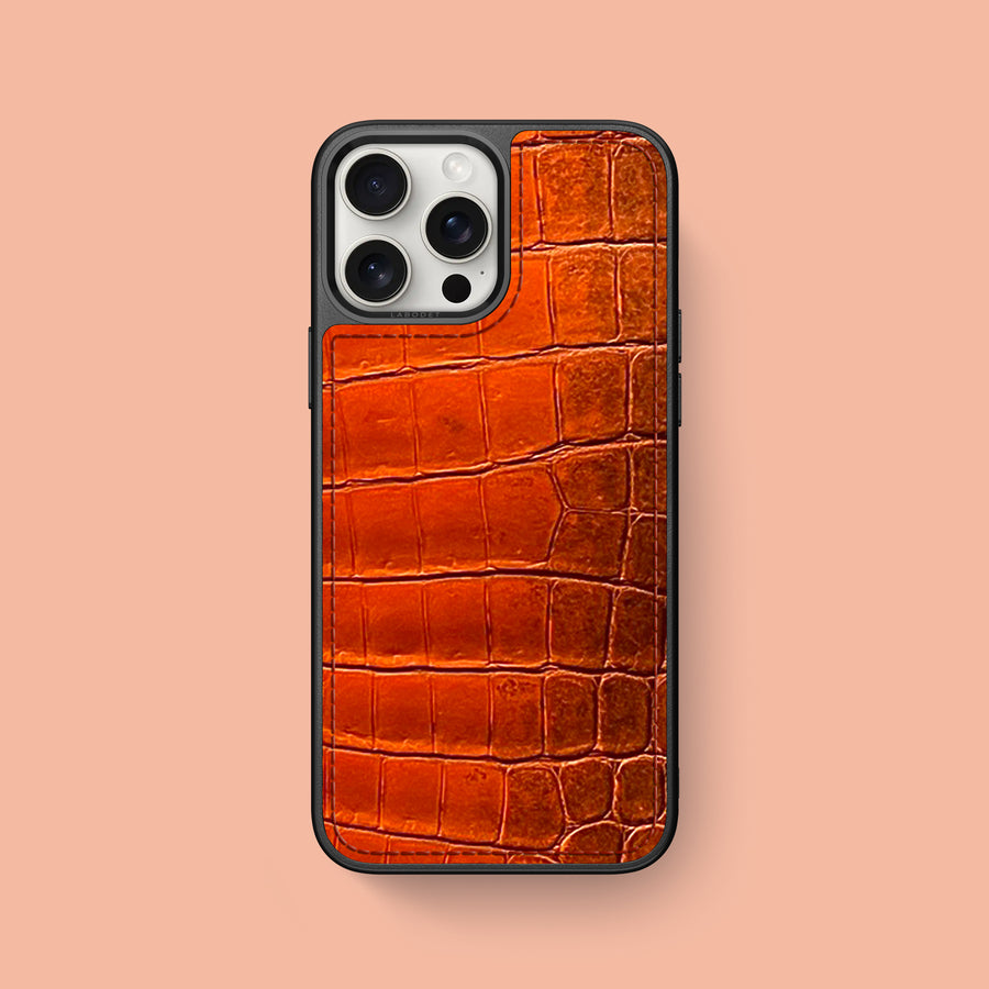 Sport Case 1/1 Mandarin For iPhone 16 Pro Max In Himalayan Crocodile