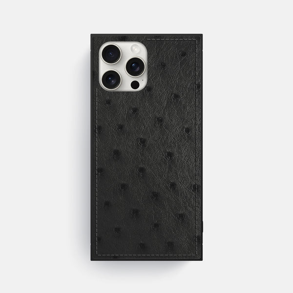 Square Case For iPhone 16 Pro Max In Ostrich