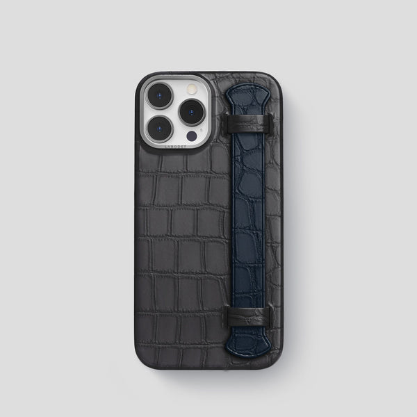 Handle Case Coloré For iPhone 15 Pro In Alligator