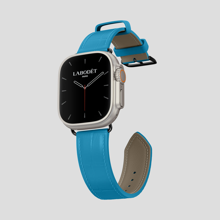 Classic Strap For Apple Watch Ultra 49mm In Alligator - Small