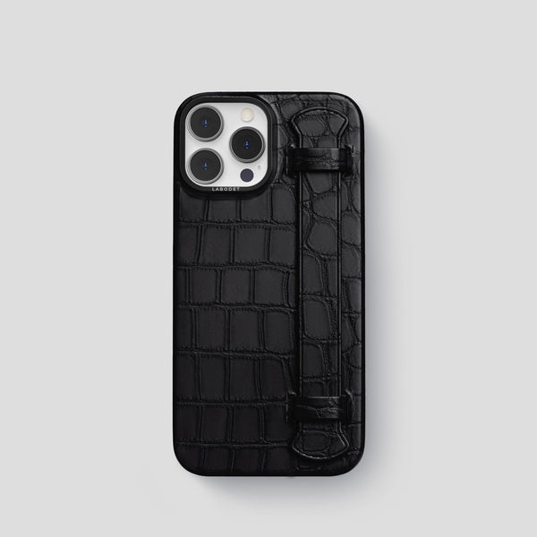 Handle Case For iPhone 13 Pro In Alligator