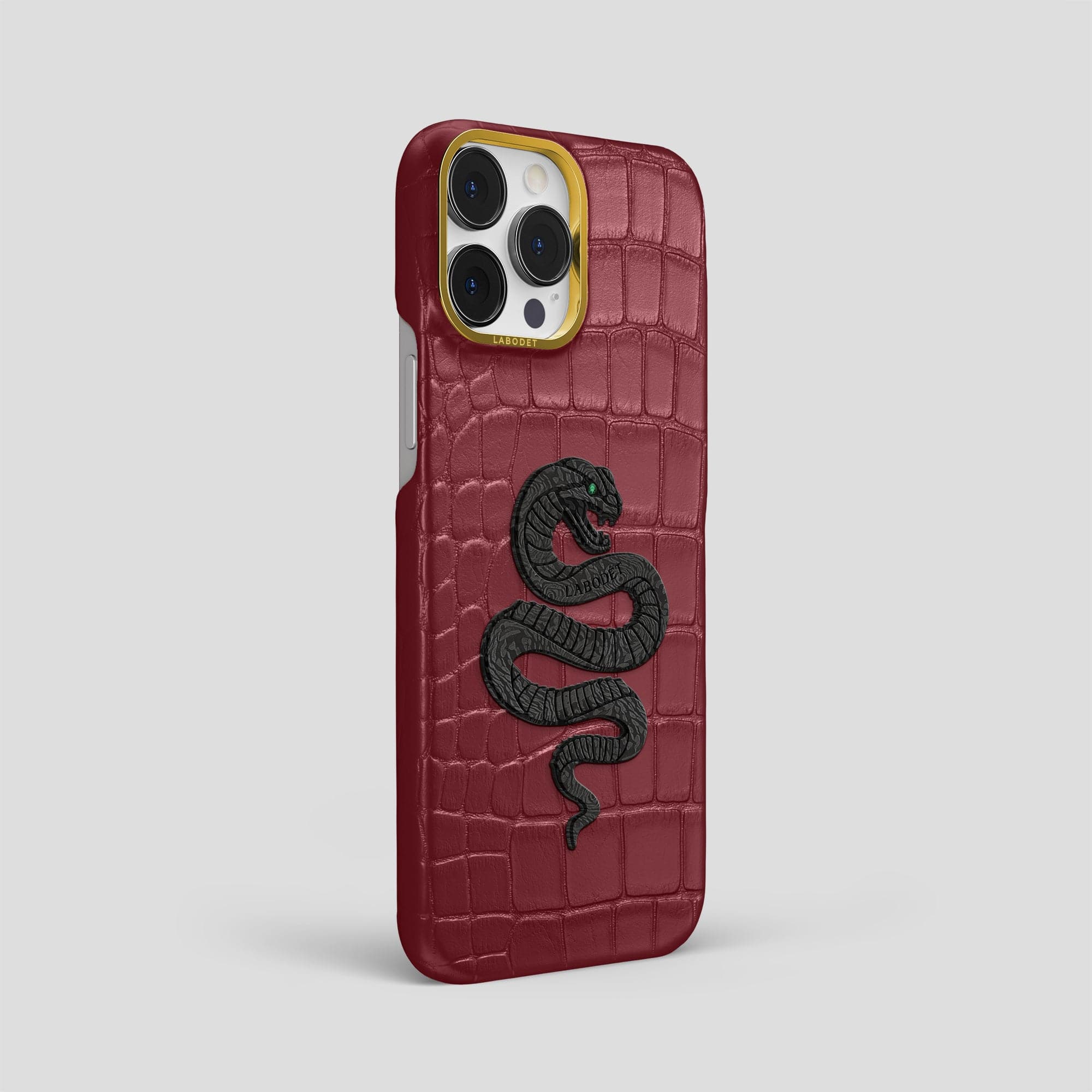 GUCCI SNAKE LOGO iPhone 13 Pro Case Cover