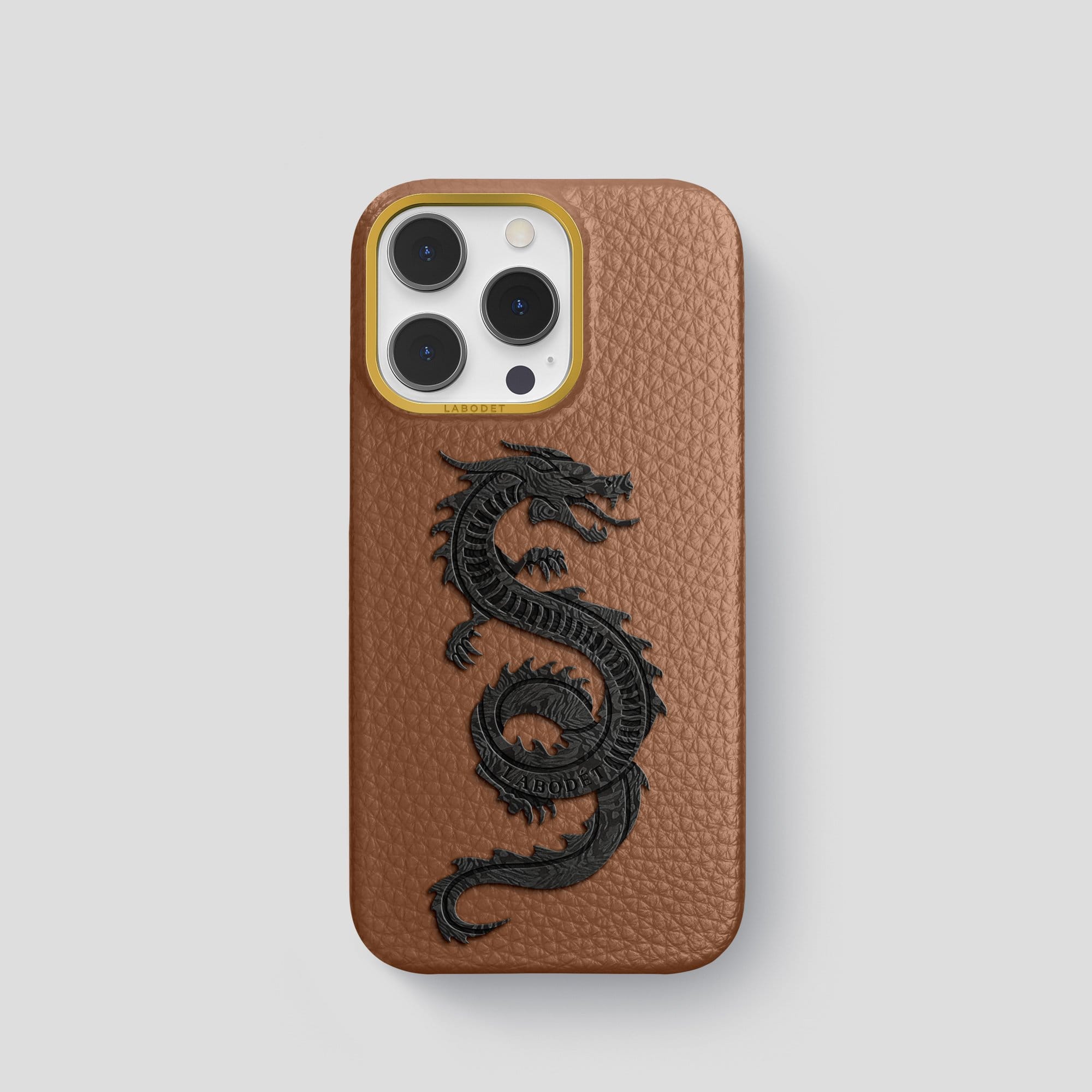 Classic Mono Full Cover iPhone Case - Brown – FLAMED HYPE