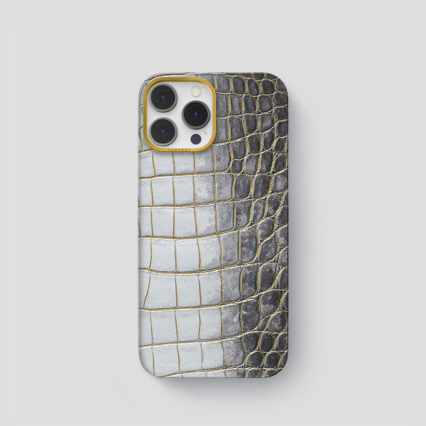 Classic Case For iPhone 13 Pro In Himalayan Crocodile