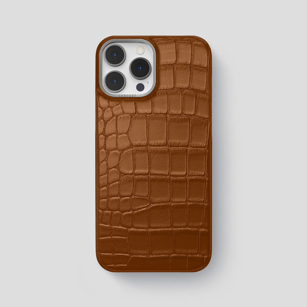 Luxury leather iPhone case