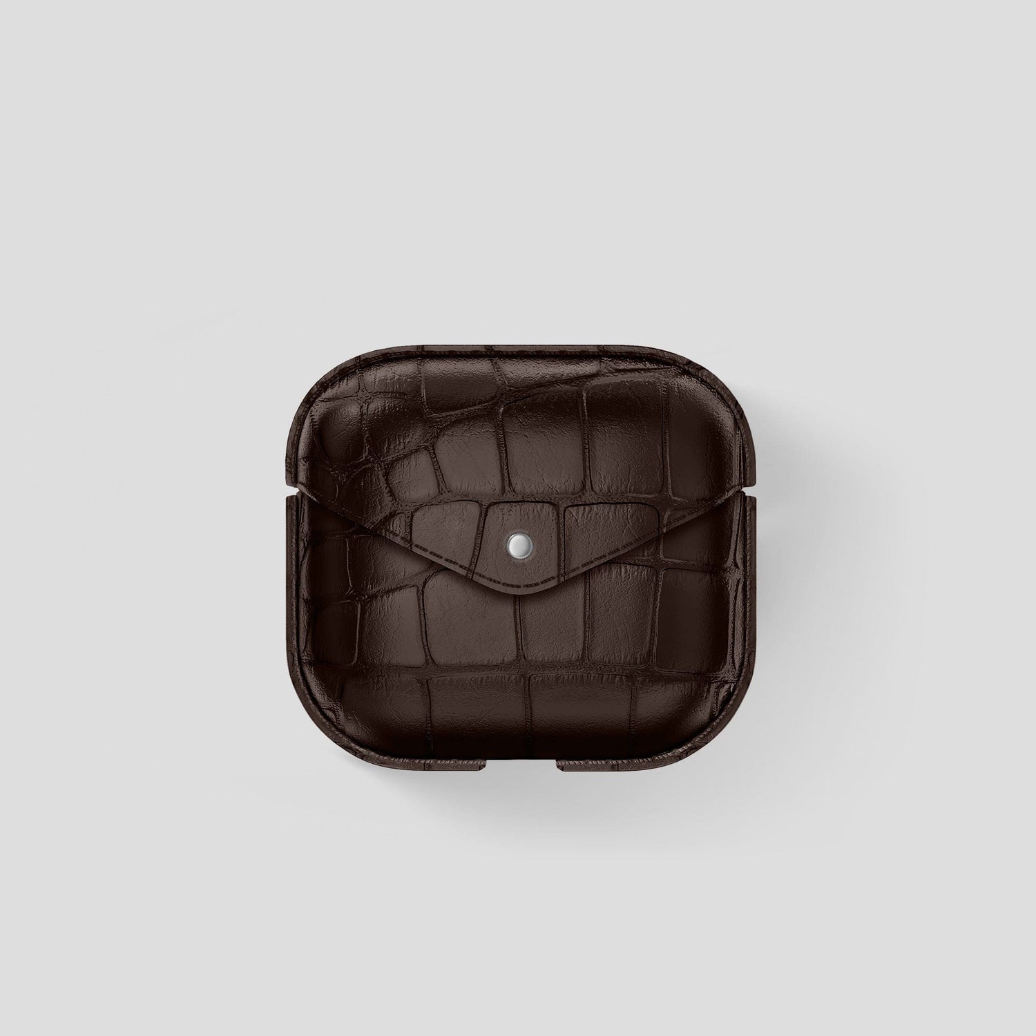 Airpods 3 Louis Vuitton Logo Leather Case - Black