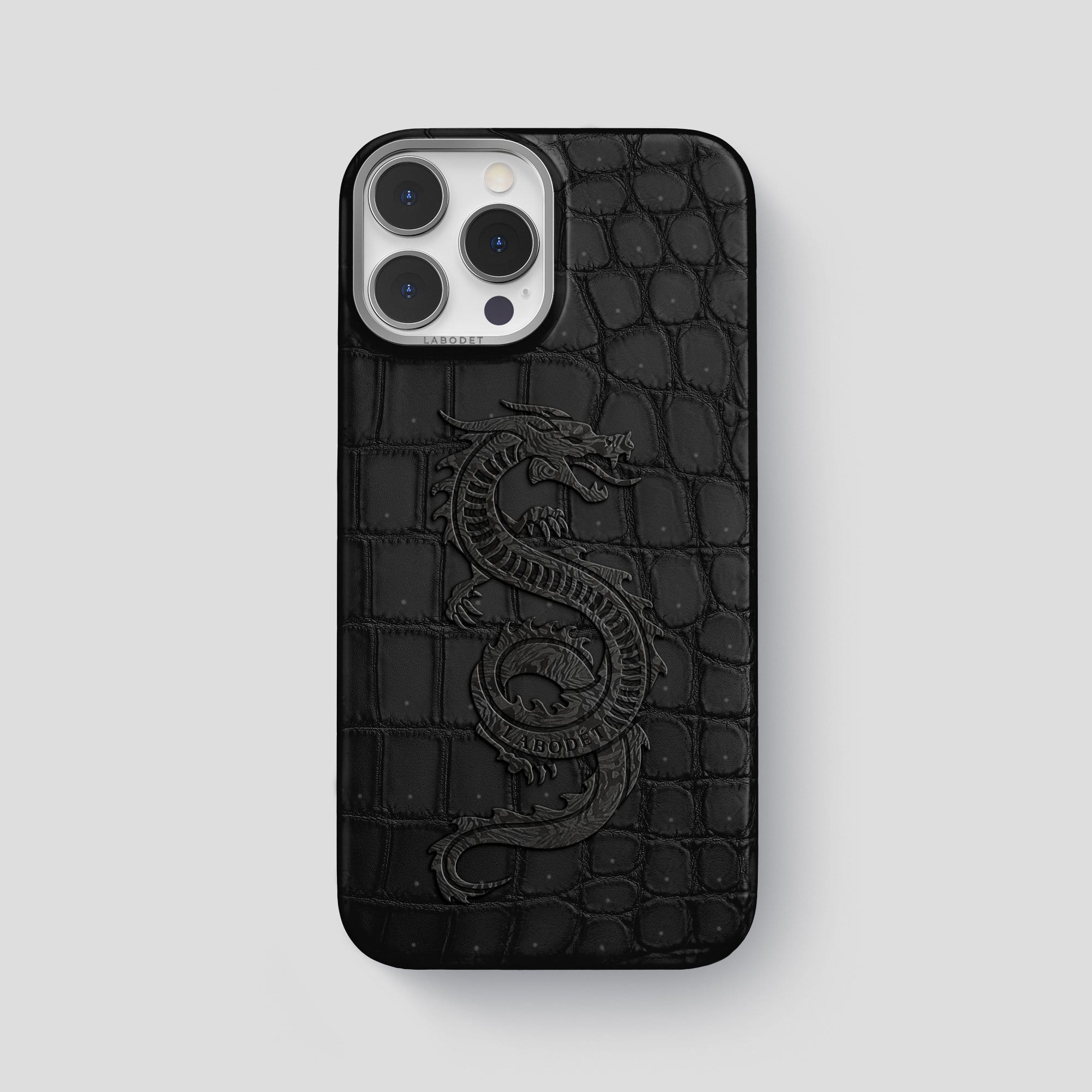 Classic Case with Carbon Dragon For iPhone 14 Pro Max In 