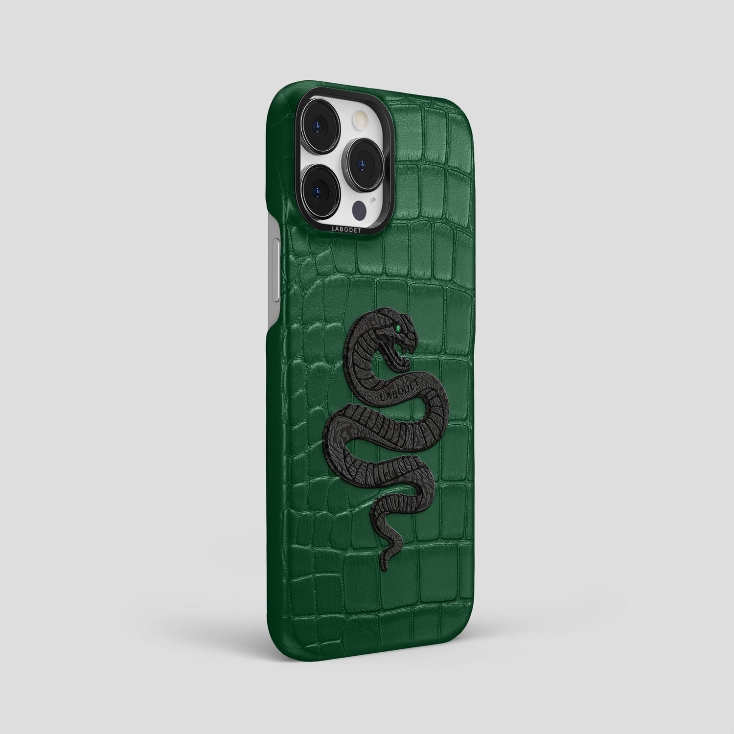 iPhone 14 Pro Max Classic Case Alligator with Carbon Snake – Labodet