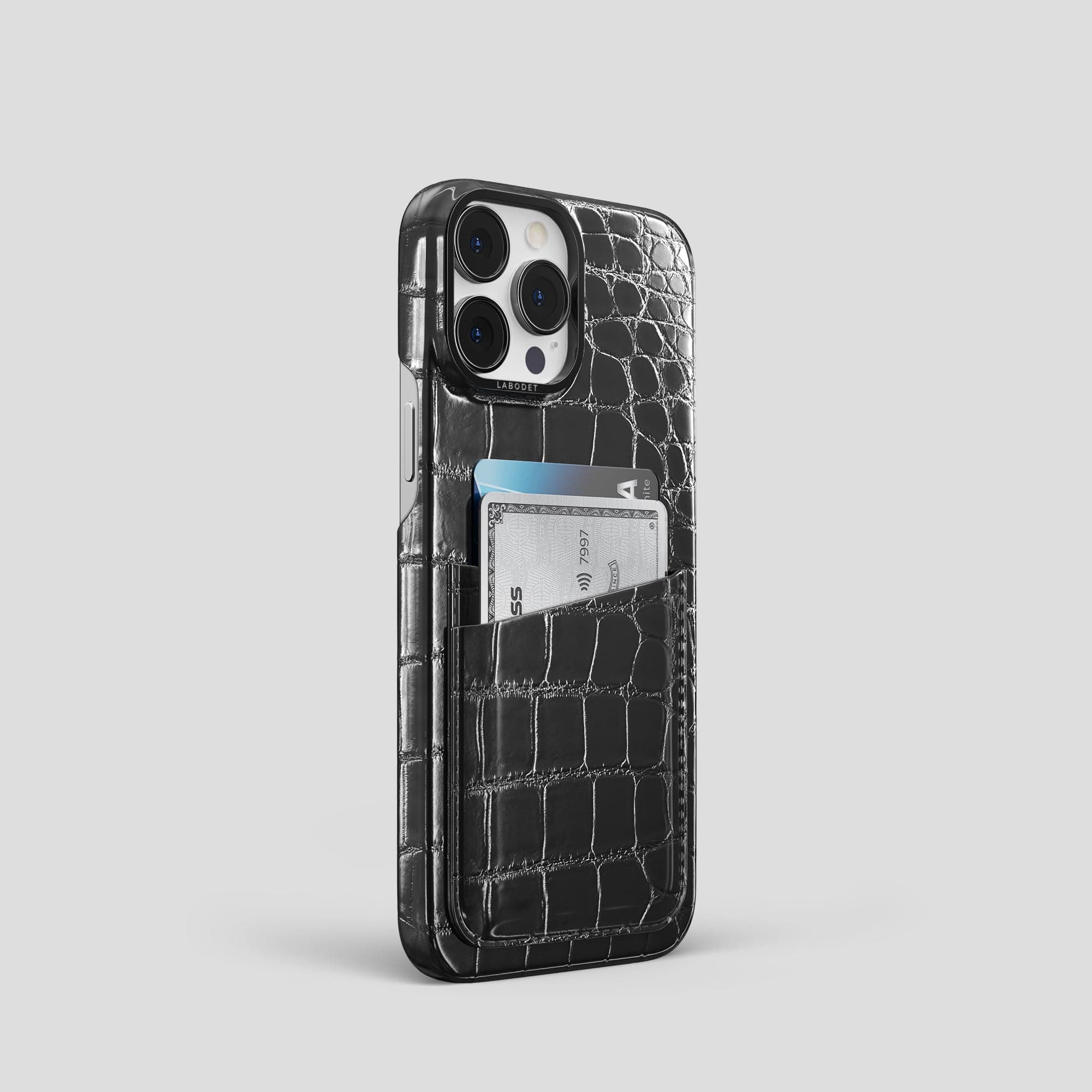 iPhone 14 Pro Max Classic Case Alligator with Carbon Snake – Labodet