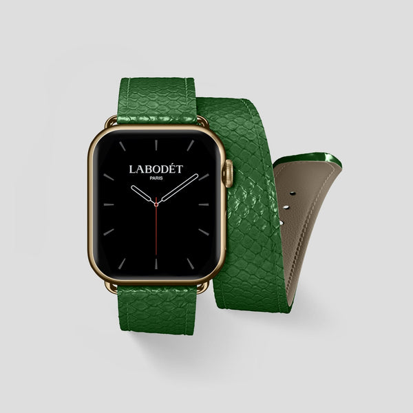 Double Strap For Apple Watch 40mm In Python